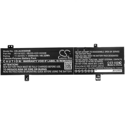 Batterie ordinateur portable asus vivobook 15 x505z