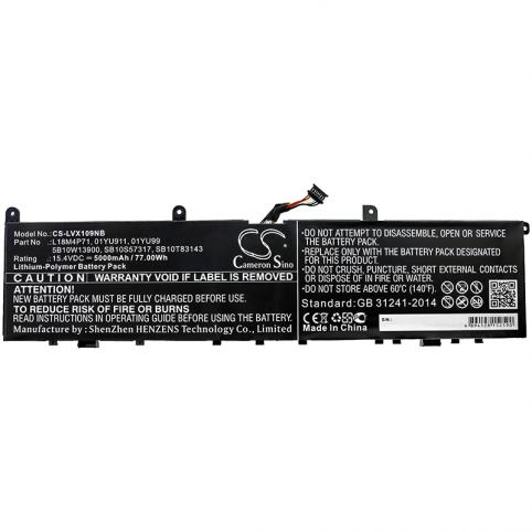 Batterie ordinateur portable lenovo thinkpad x1 extreme gen 2