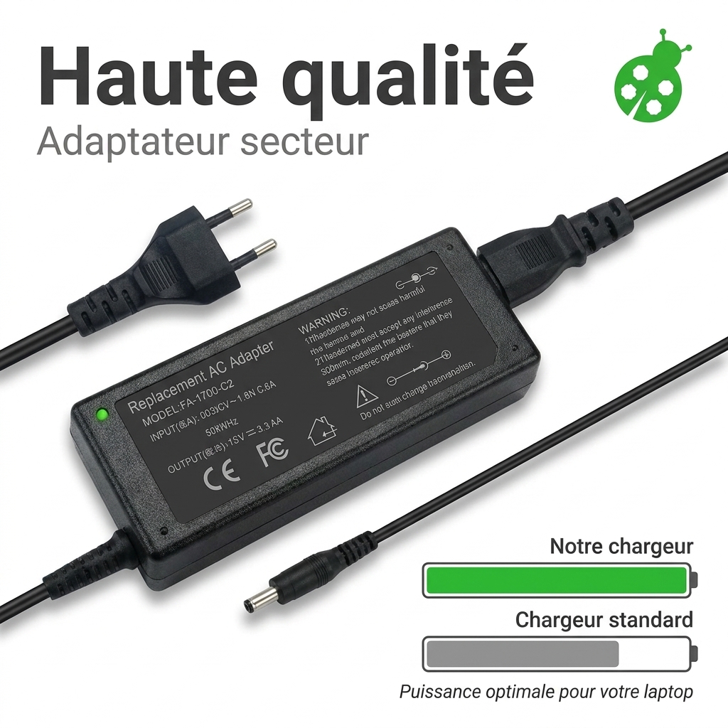 Chargeur ordinateur portable asus x541y