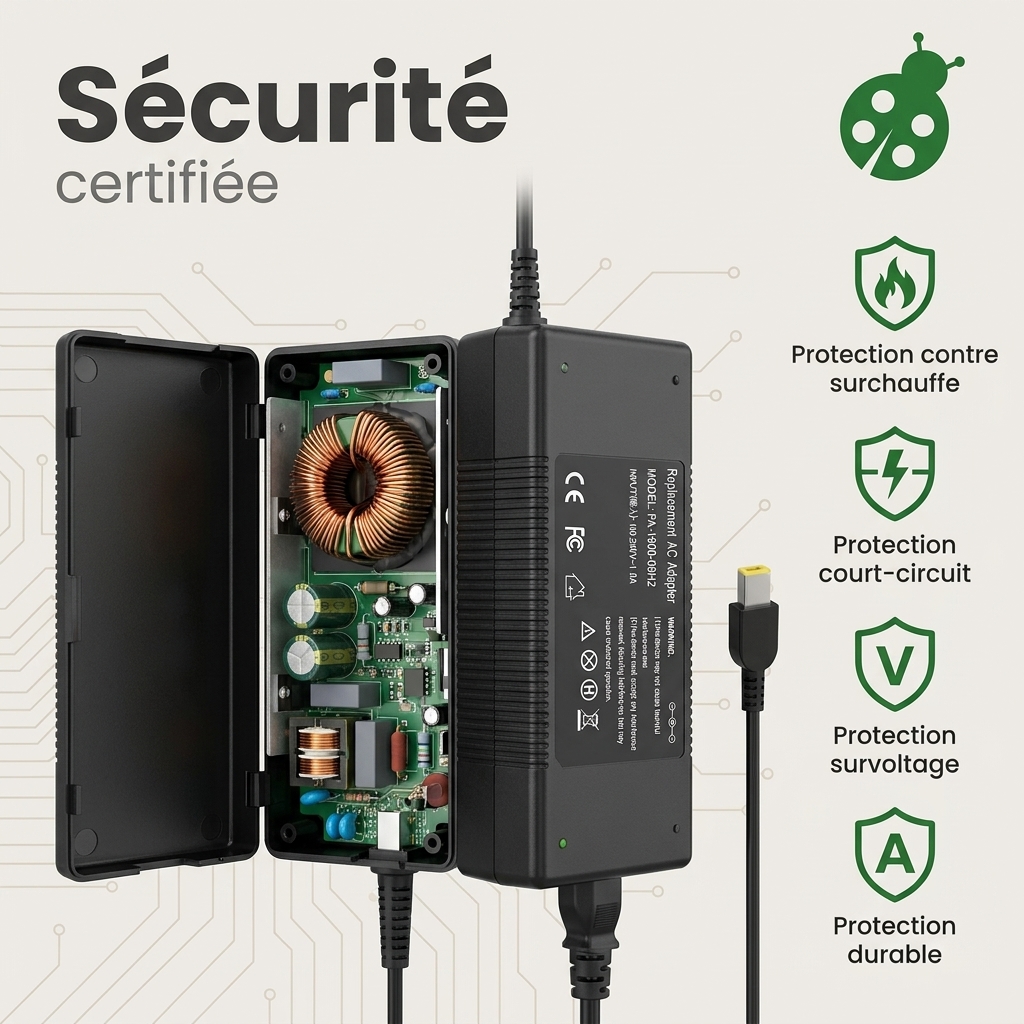 Chargeur ordinateur portable lenovo yoga s740 15irh