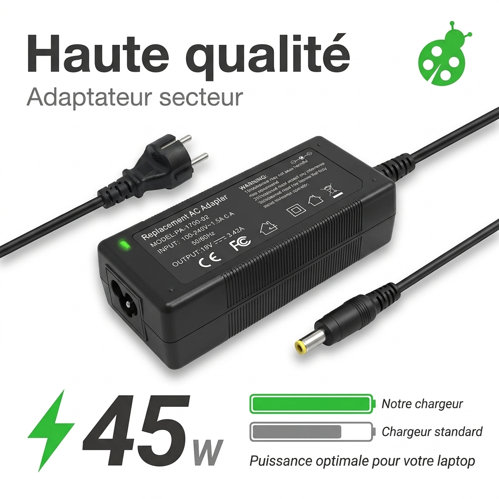 Chargeur ordinateur portable asus vivobook flip 14 tp412fa ec756t