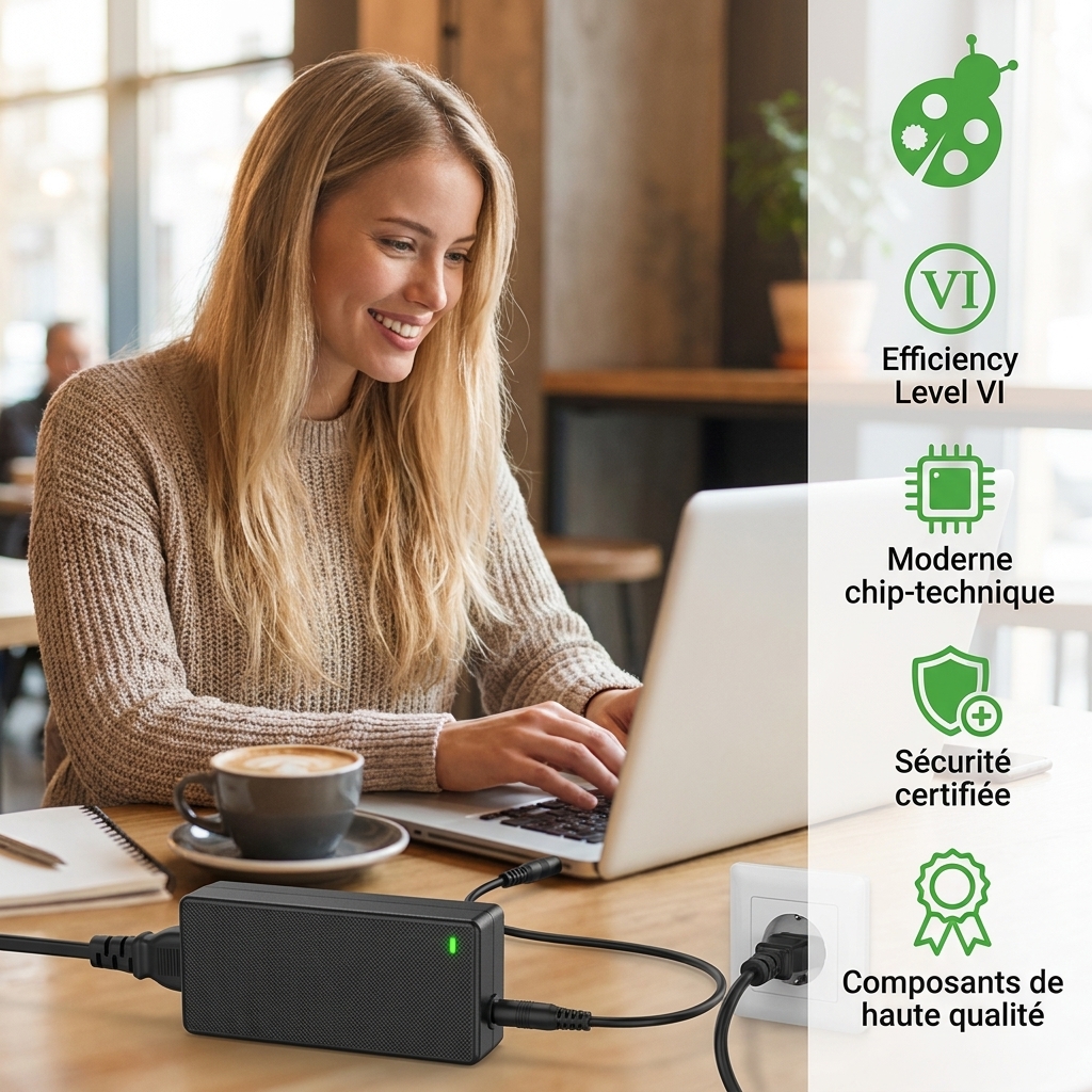 Chargeur ordinateur portable asus vivobook flip 14 tp412fa ec756t