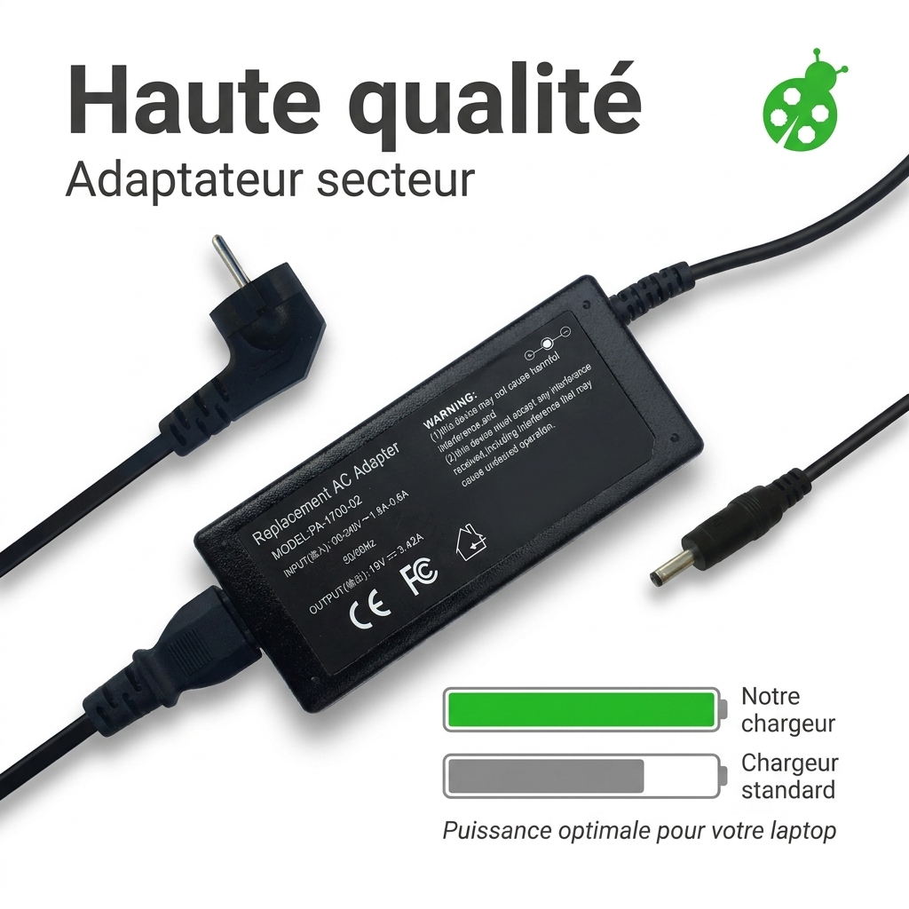 Chargeur ordinateur portable asus vivobook 15 x512da
