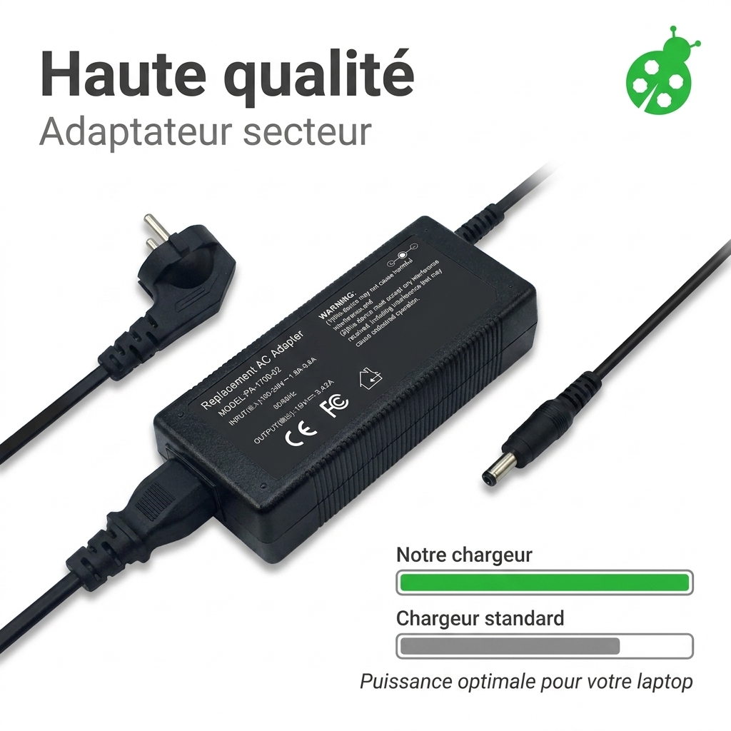 Chargeur ordinateur portable asus vivobook s14 s415ea ek092t