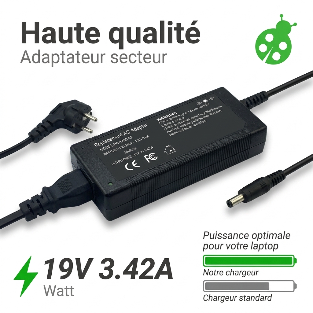 Chargeur ordinateur portable asus vivobook s515da bq204t