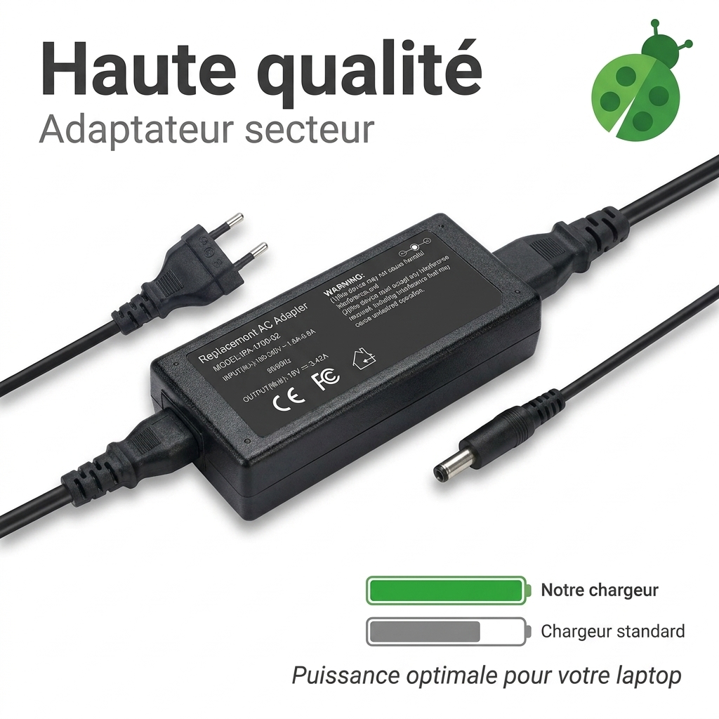 Chargeur ordinateur portable asus vivobook s533ia bq263t