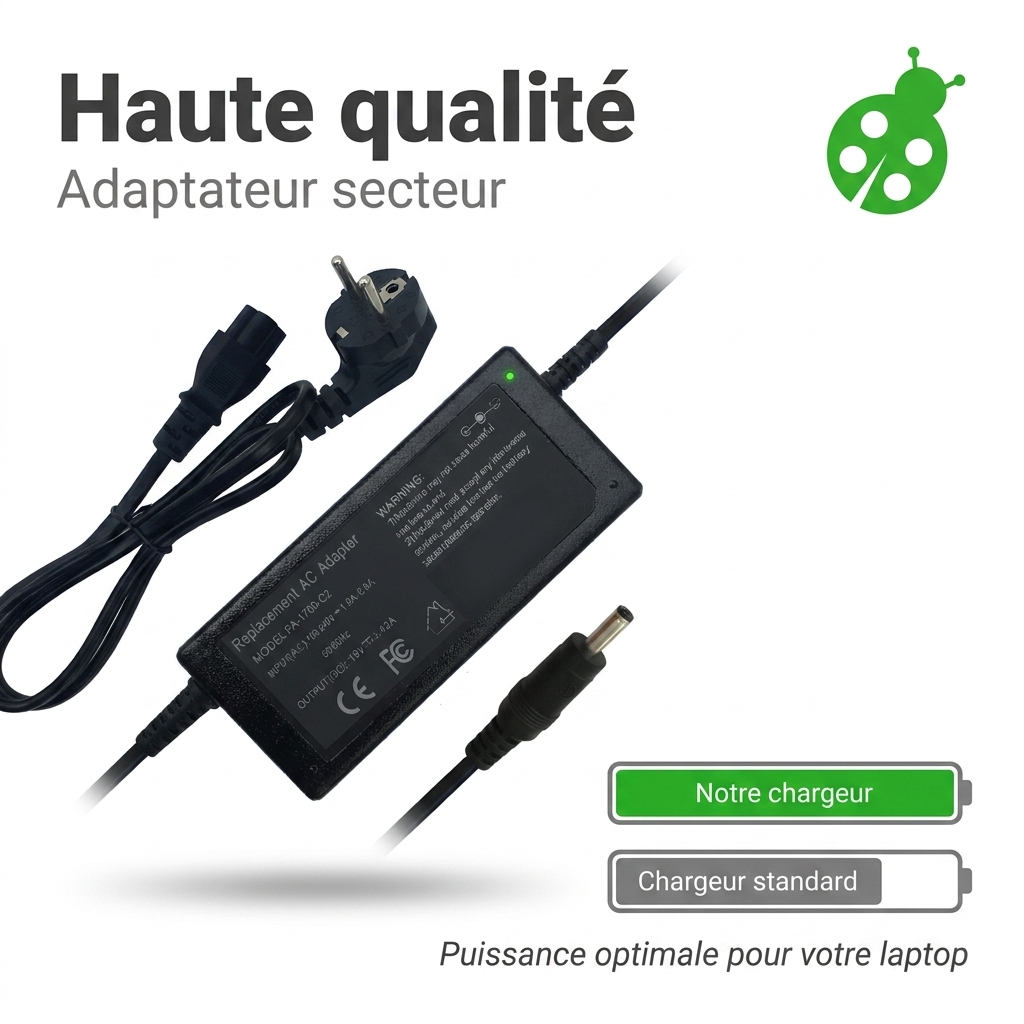 Chargeur ordinateur portable asus vivobook s712dam bx512t