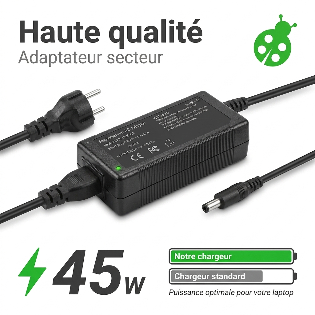 Chargeur ordinateur portable asus vivobook x409fa ek617t