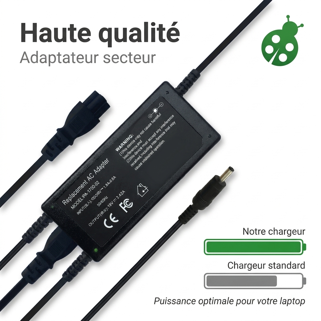 Chargeur ordinateur portable asus vivobook x515ja bq129