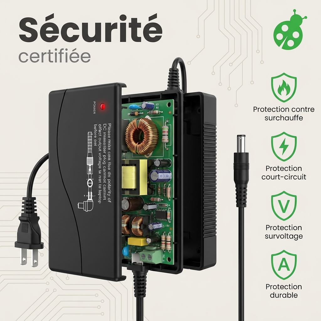Chargeur ordinateur portable schneider scl142alm