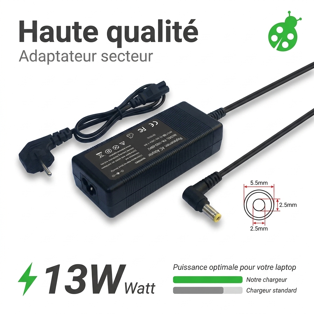 Chargeur ordinateur portable acer aspire vn7