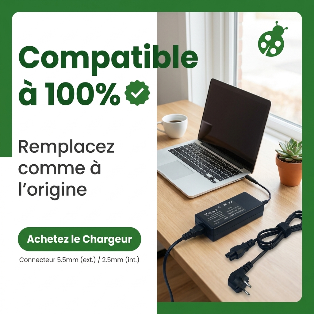 Chargeur ordinateur portable acer aspire vn7