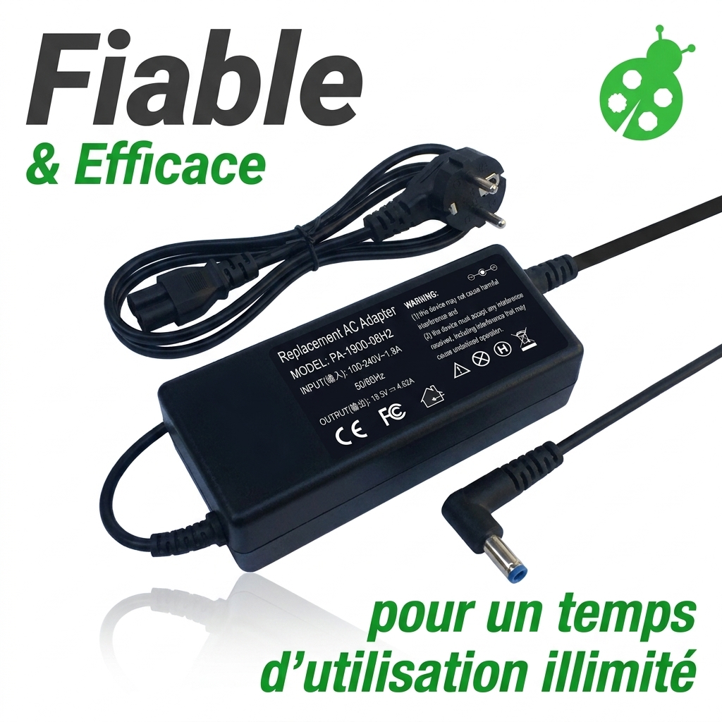 Chargeur ordinateur portable dell inspiron 17 7000 7773 2 in 1