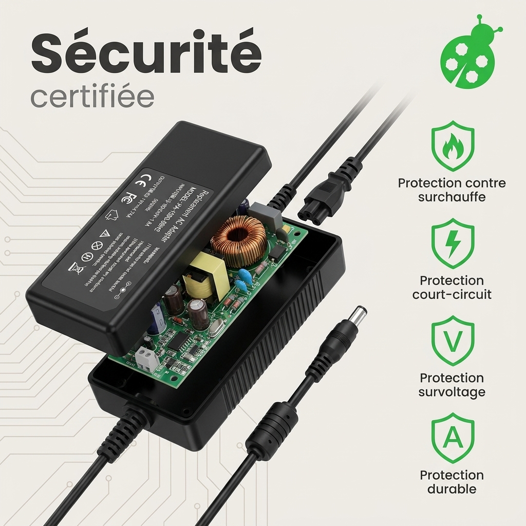 Chargeur ordinateur portable essentielb smart mouv 1401