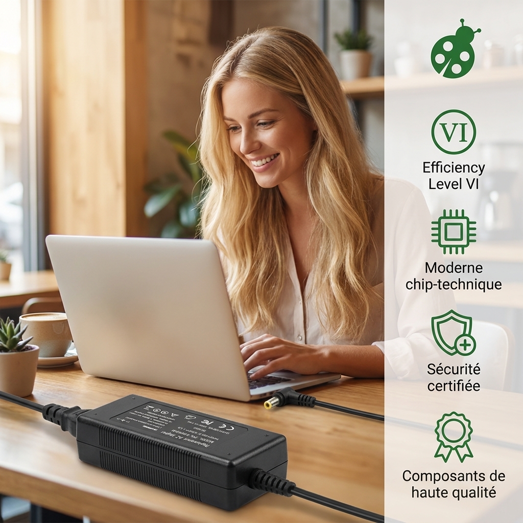 Chargeur ordinateur portable essentielb smart mouv 1401