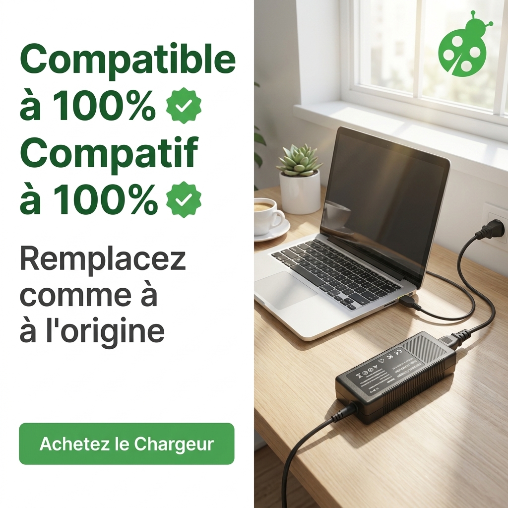Chargeur ordinateur portable lenovo thinkpad t570 prise carre jaune