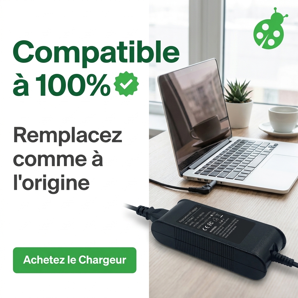 Chargeur ordinateur portable dell latitude 5290