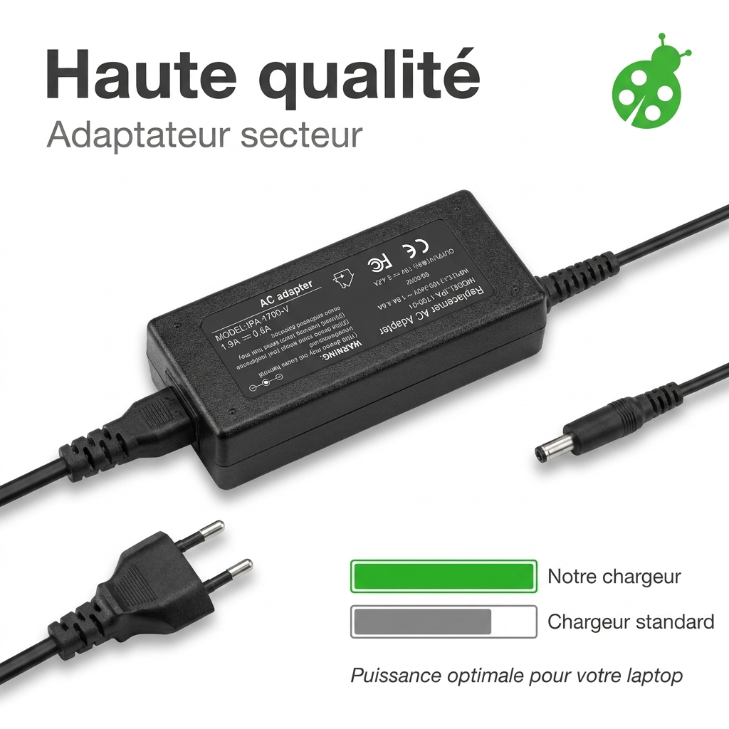 Chargeur ordinateur portable asus vivobook 14 e410ma ek991ts