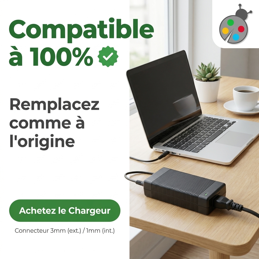 Chargeur ordinateur portable acer aspire a515 54
