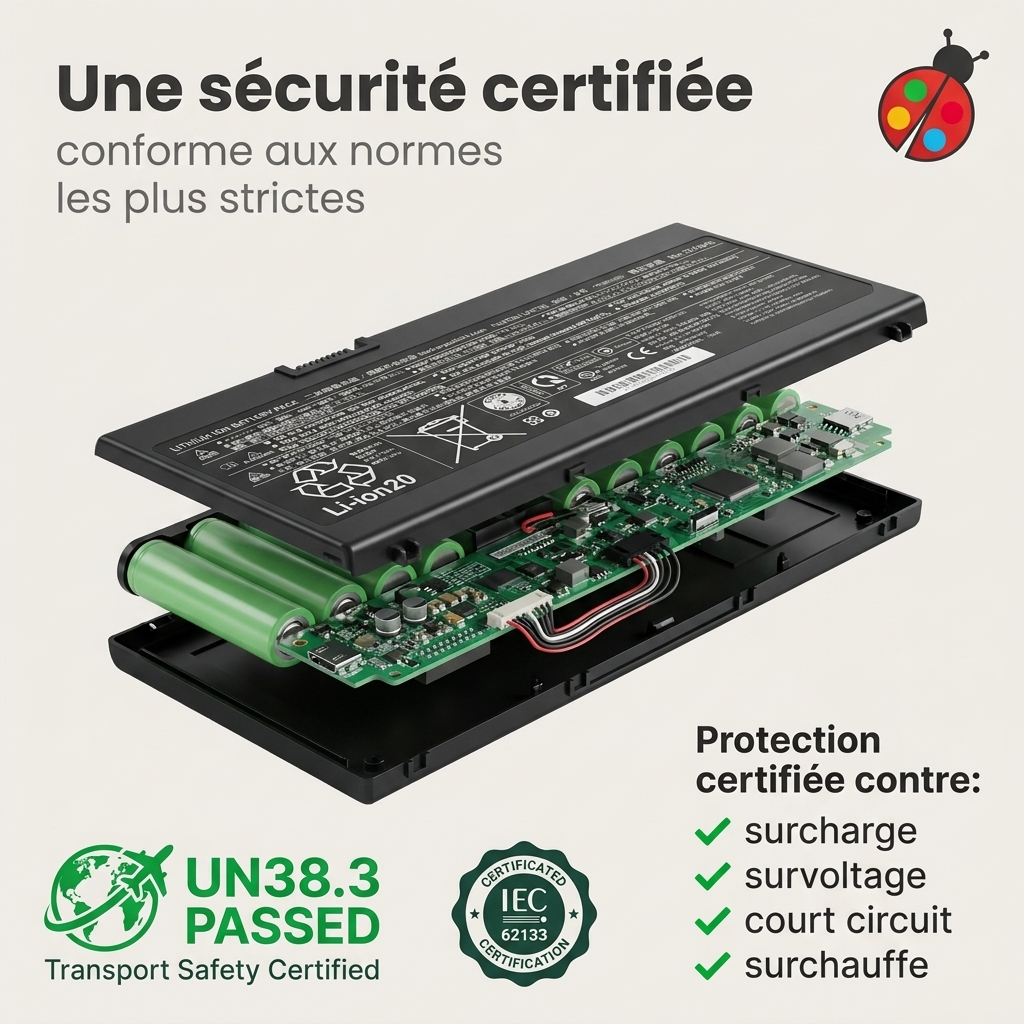 Batterie ordinateur portable fujitsu lifebook e559(vfy e5590m271fnl)