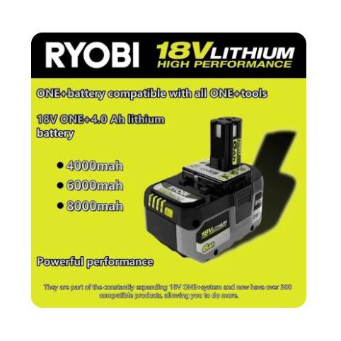 Batterie outillage portatif ryobi p108 