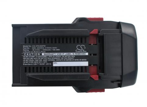 Batterie outillage portatif hilti te 6 a