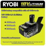 Batterie  ryobi one +