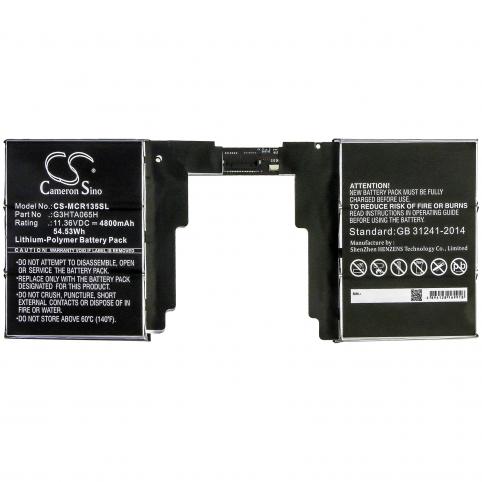 Batterie  microsoft g3hta065h