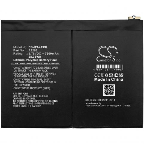 Batterie tablette apple ipad 13.1