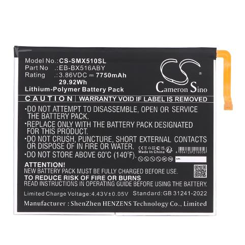 Batterie samsung eb-bx516aby galaxy tab s9 fe