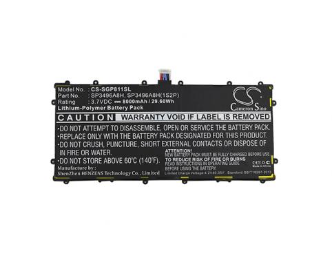 Batterie tablette samsung gt p8110