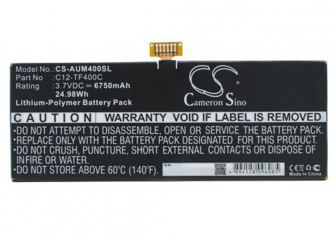 Batterie  asus c12-tf400c vivotab smart me400c