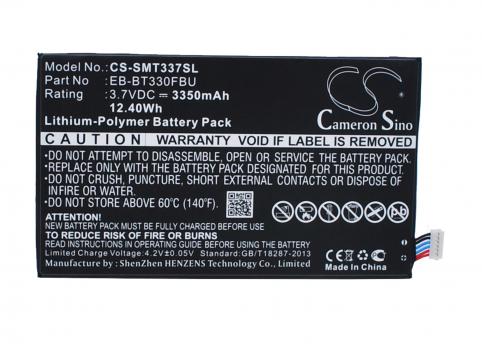 Batterie tablette samsung sm t330nu