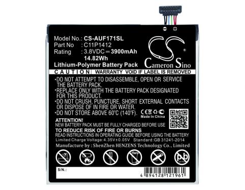 Batterie tablette asus fe175cg