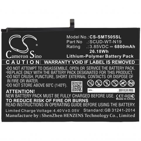 Batterie tablette samsung sm t500