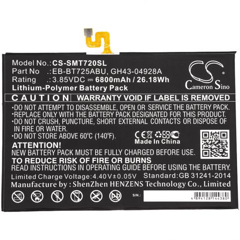 Batterie tablette samsung galaxy tab s5e 10.5