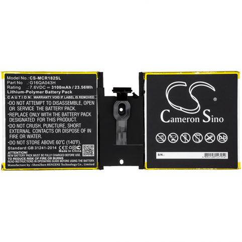 Batterie  microsoft g16qa043h 1824