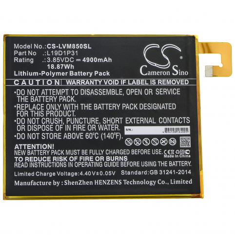 Batterie tablette lenovo tab m8