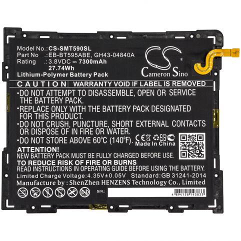 Batterie  samsung eb-bt595abe galaxy tab a 10.5 2018