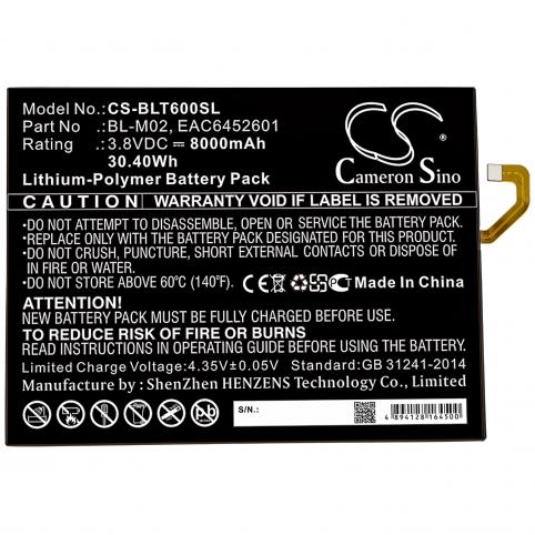 Batterie tablette lg g pad 5 10.1