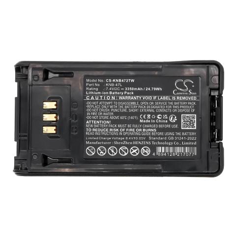 Batterie talkie walkie kenwood nx 300