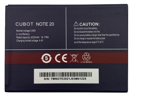 Batterie  cubot note 20 