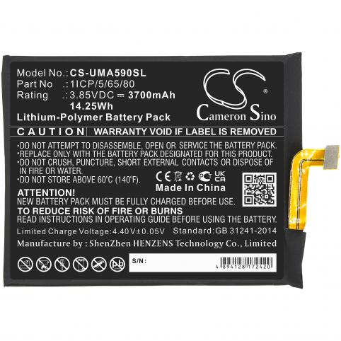 Batterie  umi 1icp/5/65/80 umidigi a9 pro