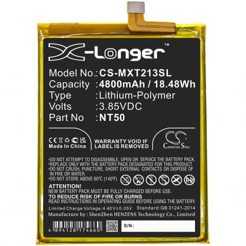Nt50 moto edge 20 lite batterie telephone motor
