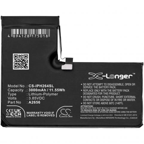 Batterie  apple a2656