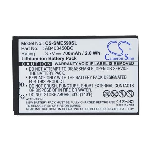 Batterie  samsung sgh-e590 , sgh-e598 , sgh-e790 , sgh-e798 , gt-m3510 , gt-s350