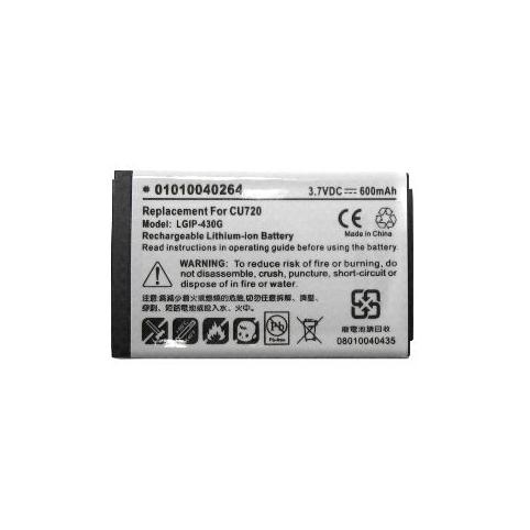 Batterie  lg cu720 , cu720 shine , cf360 , cu729 , kp260