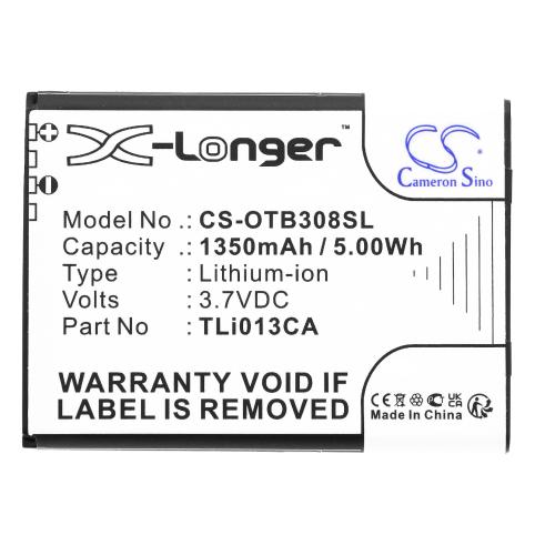 Batterie  alcatel tli013ca onetouch 3082x