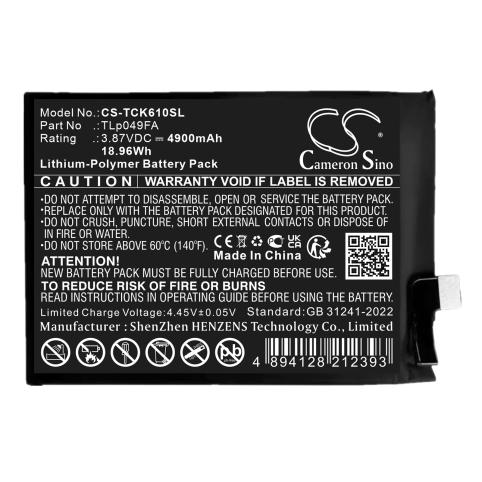 Batterie  tcl tlp049fa 40 se