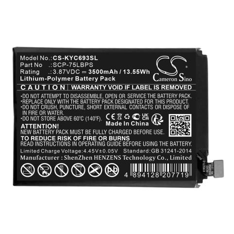 Batterie telephone kyocera durasport 5g uw